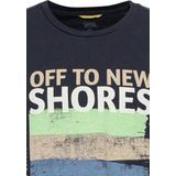 Camel Active t-shirt donkerblauw