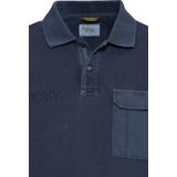 Camel Active - Poloshirt - Donkerblauw - Katoen - Wijde Fit