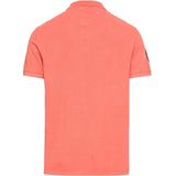 Camel Active - Piqué Poloshirt - Oranje - Gecertificeerd Organic Cotton
