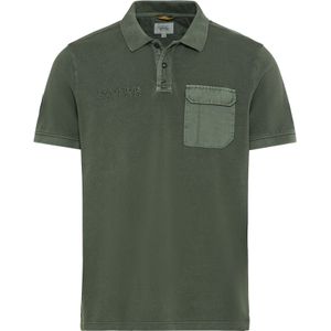 Camel Active poloshirt korte mouw groen