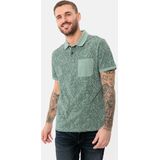 Camel Active poloshirt korte mouw groen