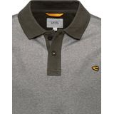 camel active - Piqué Poloshirt - Donkergroen - Katoen/Mix - Cooling Effect
