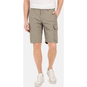 Camel Active - Korte Broek - Effen Bruin - Katoen