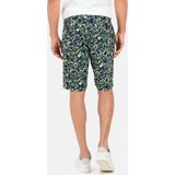 camel active Regular Fit Chino short met allover-print - Maat menswear-32IN - Veelkleurig
