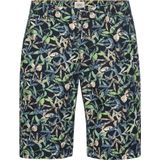 camel active Regular Fit Chino short met allover-print - Maat menswear-32IN - Veelkleurig