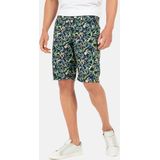 camel active Regular Fit Chino short met allover-print - Maat menswear-32IN - Veelkleurig