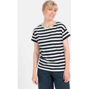 Camel Active - T-shirt - Streep - Biologisch Katoen - Casual Pasvorm