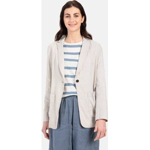 Camel Active - Blazer - Beige - Linnen-Katoen - Regular Fit