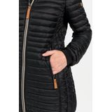camel active - Gewatteerde Jas - Zwart - Gemaakt van Gerecycled Polyamide