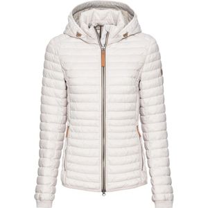 camel active - Lichtgewicht Gewatteerde Jas - Wolwit - Gemaakt van Gerecycled Polyamide