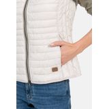 camel active - 360460-9e50 - Damesjas - Wit - Gewatteerd met Tweeweg-Ritssluiting