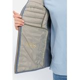 Camel Active - Lichtgewicht Gewatteerde Jas - Blauw - Gerecycled Polyamide - Winddicht, Waterafstotend