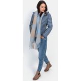 Camel Active - Lichtgewicht Gewatteerde Jas - Blauw - Gerecycled Polyamide - Winddicht, Waterafstotend