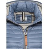 Camel Active - Lichtgewicht Gewatteerde Jas - Blauw - Gerecycled Polyamide - Winddicht, Waterafstotend
