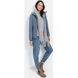 Camel Active - Lichtgewicht Gewatteerde Jas - Blauw - Gerecycled Polyamide - Winddicht, Waterafstotend