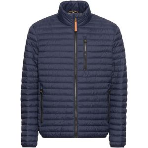 camel active - Gewatteerde Jas - Nachtblauw - Gerecycled Polyamide