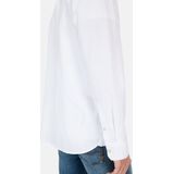 camel active - Oxford Overhemd - Wit - Gecertificeerd Organic Cotton