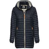 camel active - Gewatteerde Jas - Donker Blauw - Gemaakt van Gerecycled Polyamide