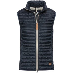 camel active - 360460-9e50 - Damesjas - Donkerblauw - Gewatteerd Vest
