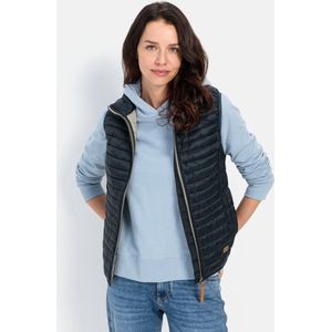 camel active - Gewatteerd Vest - Smoke Blauw - Gerecycled Polyamide - Winddicht en Waterafstotend