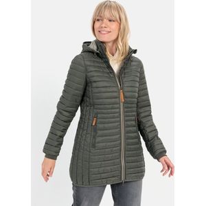 camel active - Gewatteerde Jas - Khaki - Gemaakt van Gerecycled Polyamide