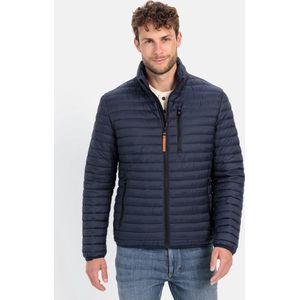 camel active - Gewatteerde Jas - Nachtblauw - Gerecycled Polyamide - Regular Fit