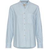 Camel Active - Blouse - Gestreept - Katoen - Relaxte Snit