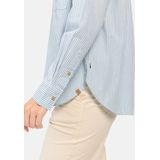 Camel Active - Blouse - Gestreept - Katoen - Relaxte Snit