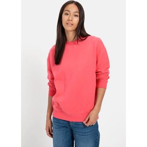 camel active Sweatshirt van puur katoen - Maat womenswear-M - Roze