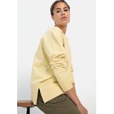 camel active - Sweatshirt - Vanille - Ronde Hals - Puur Katoen