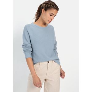 Camel Active - Sweatshirt - Lichtblauw - Puur Katoen