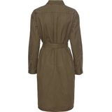camel active - Overhemdjurk - Donker kaki - Met Stoffen Strikceintuur