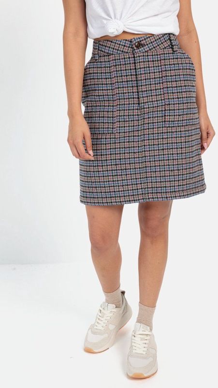 Camel Active - Plooirok - Modern - Beige - Polyester