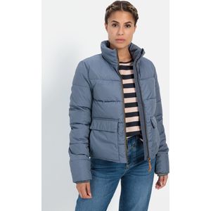 Camel Active - 330550-4f63 - Damesjas - Rokerblauw - Moderne Jas