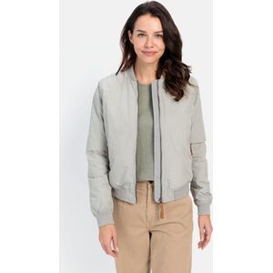 camel active Damesblouse van gerecycled polyester, Salie groen, 44