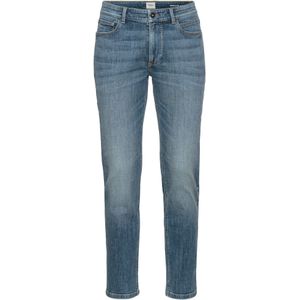 Jeans - Indigo Bleached - Five-Pocketsstijl - Knoop en Ritssluiting