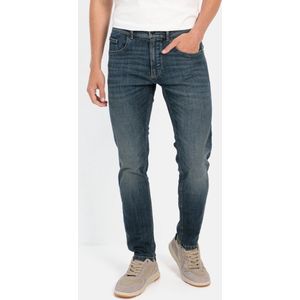 camel active - fleXXXactive® Jeans - Blauw - Katoen - Regular Fit
