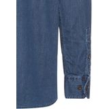 camel active - Lange Mouw Shirt - Nachtblauw - Denimlook