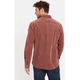 Camel Active - Casual Overhemd - Rood - Lange Mouwen