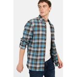 camel active Shirt met lange mouwen, blauw (steel blue), S