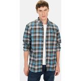 camel active Shirt met lange mouwen, blauw (steel blue), S