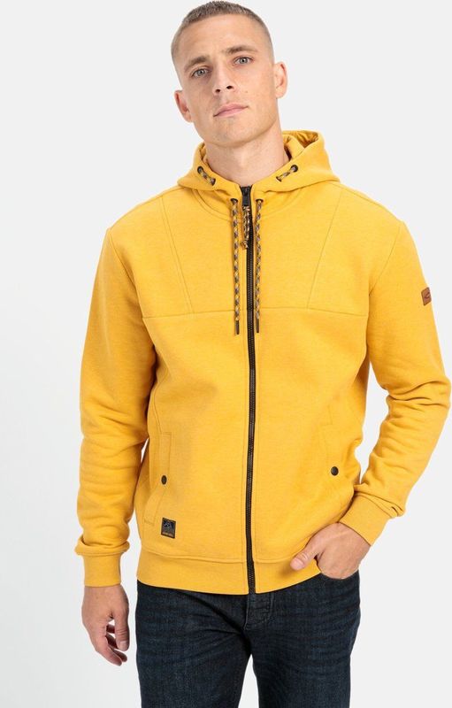 camel active Sweatjack, Cumin Yellow, M