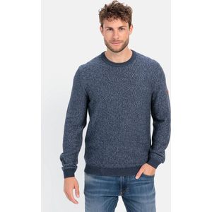 camel active trui 1/1 mouw, denim blue, XXL