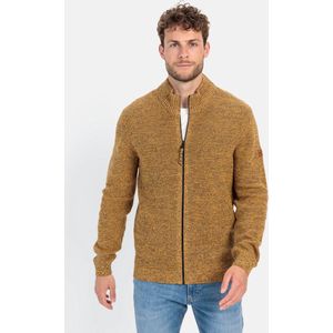 Vest - Mélange - Knitwear - Opstaande Kraag - Lange Mouw