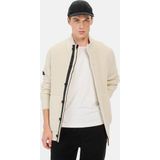 camel active - Gebreid Vest - Creme