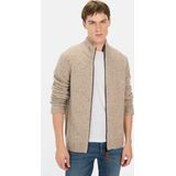 camel active Gebreid jack, zand, XXL
