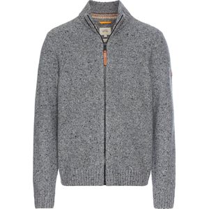 camel active Gebreid jack, Rock Grey, 3XL