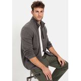 camel active - Fleecejack - Rock Grey - Modern Bovendeel