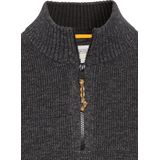 camel active - Gebreide Troyer - Donker Grijs - Katoenmix