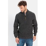 camel active - Gebreide Troyer - Donker Grijs - Katoenmix